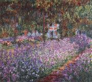 Claude Monet Monet-s Garden the Irises Sweden oil painting artist